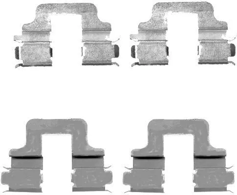 MINTEX MINTEX MBA1731 1x Accessory Kit, disc brake pad 