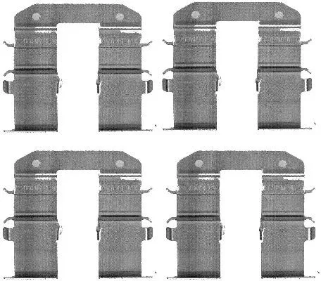 MINTEX MINTEX MBA1734 1x Accessory Kit, disc brake pad 