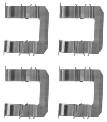 MINTEX MINTEX MBA1735 1x Accessory Kit, disc brake pad 