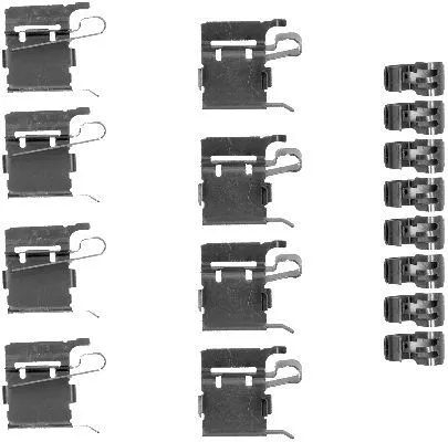 MINTEX MINTEX MBA1748 1x Accessory Kit, disc brake pad 