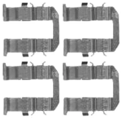 MINTEX MINTEX MBA1758 1x Accessory Kit, disc brake pad 