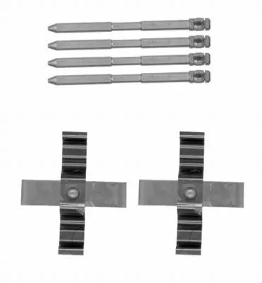MINTEX MINTEX MBA1801 1x Accessory Kit, disc brake pad 