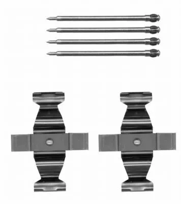 MINTEX MINTEX MBA1803 1x Accessory Kit, disc brake pad 