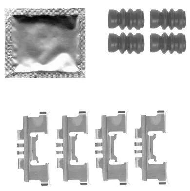 MINTEX MINTEX MBA1812 1x Accessory Kit, disc brake pad 
