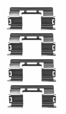 MINTEX MINTEX MBA1813 1x Accessory Kit, disc brake pad 
