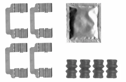 MINTEX MINTEX MBA1830 1x Accessory Kit, disc brake pad 