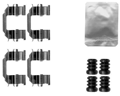 MINTEX MINTEX MBA1870 1x Accessory Kit, disc brake pad 