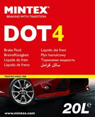 MINTEX MINTEX (MBF4-20000) 1x Brake Fluid 