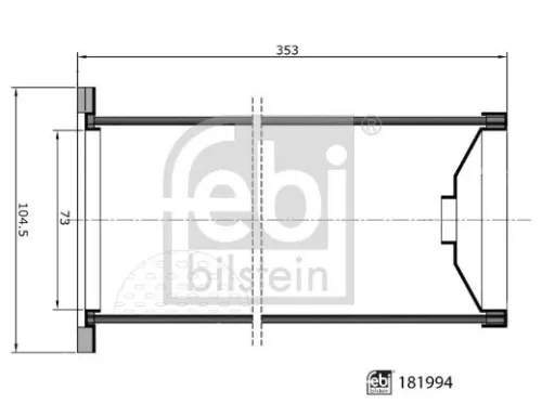FEBI BILSTEIN FEBI BILSTEIN 181994 Febi Bilstein Air Filter 