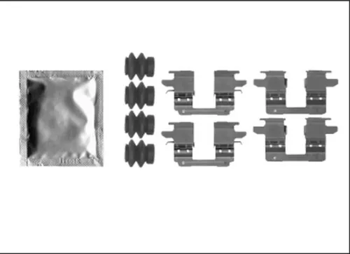 MINTEX MINTEX (MBA5) 1x Accessory Kit, brake shoes 
