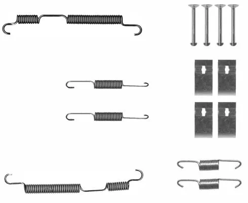 MINTEX MINTEX (MBA50) 1x Accessory Kit, brake shoes 