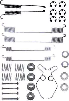 1x Accessory Kit, brake shoes