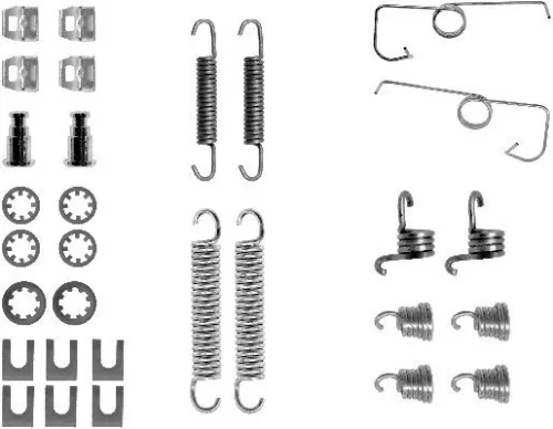 MINTEX MINTEX (MBA644) 1x Accessory Kit, brake shoes 