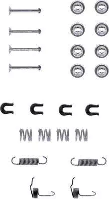 MINTEX MINTEX (MBA655) 1x Accessory Kit, brake shoes 