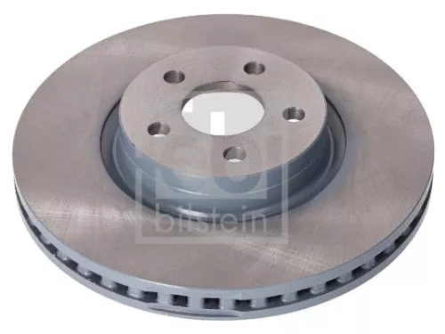 2x Febi Front Vented Brake Disc For Ford Tourneo Connect / Grand Tourneo C