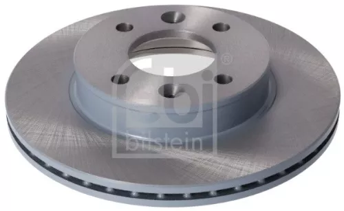 2x Febi Front Vented Brake Disc For Kia Picanto