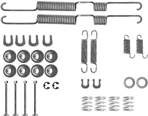 MINTEX MINTEX (MBA698) 1x Accessory Kit, brake shoes 