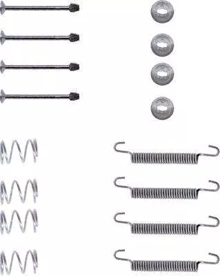 MINTEX MINTEX MBA711 1x Accessory Kit, parking brake shoes 