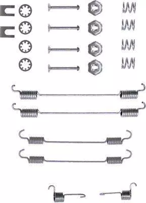 1x Accessory Kit, brake shoes