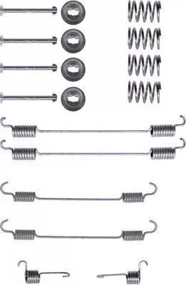 MINTEX MINTEX (MBA750) 1x Accessory Kit, brake shoes 