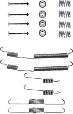 1x Accessory Kit, brake shoes