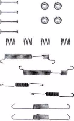 MINTEX MINTEX (MBA770) 1x Accessory Kit, brake shoes 