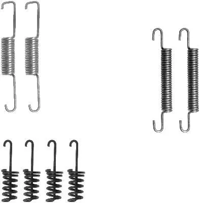 MINTEX MINTEX MBA774 1x Accessory Kit, parking brake shoes 