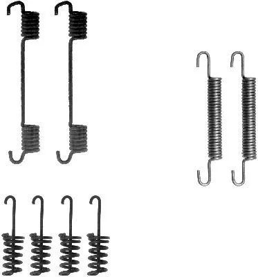 MINTEX MINTEX MBA775 1x Accessory Kit, parking brake shoes 