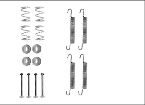 MINTEX MINTEX MBA791 1x Accessory Kit, parking brake shoes 