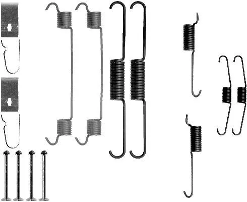 MINTEX MINTEX (MBA803) 1x Accessory Kit, brake shoes 
