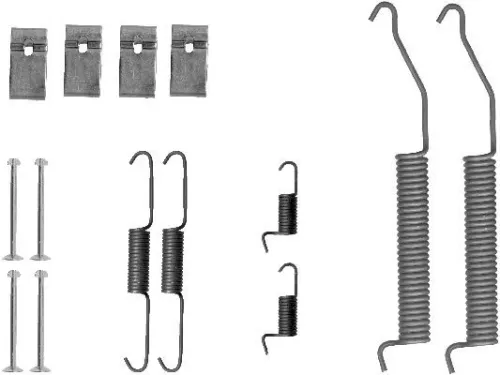 MINTEX MINTEX (MBA812) 1x Accessory Kit, brake shoes 