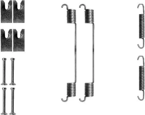 1x Accessory Kit, brake shoes