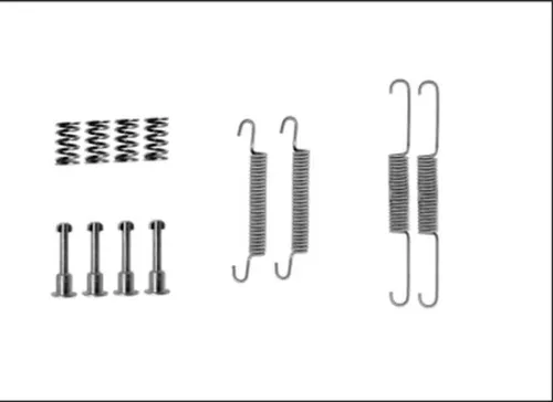 MINTEX MINTEX MBA826 1x Accessory Kit, parking brake shoes 