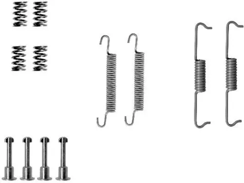 MINTEX MINTEX MBA841 1x Accessory Kit, parking brake shoes 