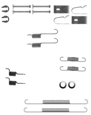 MINTEX MINTEX (MBA847) 1x Accessory Kit, brake shoes 