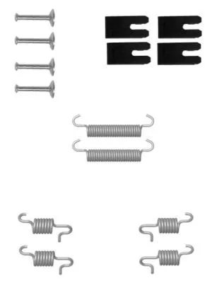 MINTEX MINTEX MBA850 1x Accessory Kit, parking brake shoes 