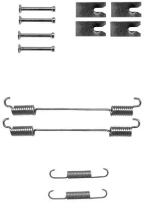 1x Accessory Kit, brake shoes