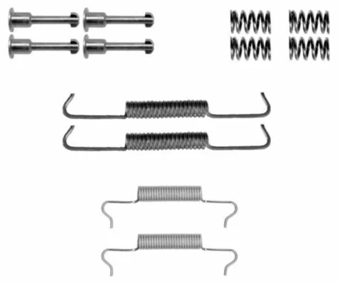 MINTEX MINTEX MBA877 1x Accessory Kit, parking brake shoes 