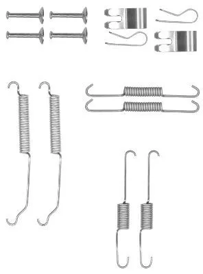 1x Accessory Kit, brake shoes