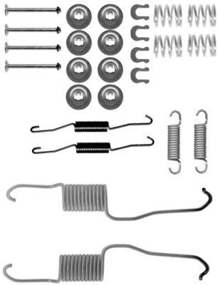 1x Accessory Kit, brake shoes