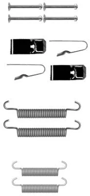 MINTEX MINTEX MBA890 1x Accessory Kit, parking brake shoes 