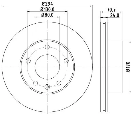 MINTEX MINTEX MDC1761 1x MINTEX MDC1761 Brake Disc 