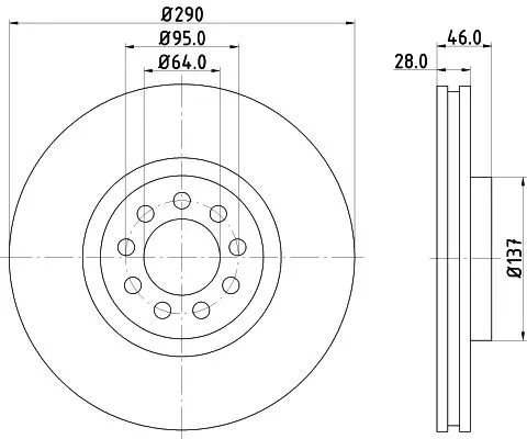 MINTEX MINTEX MDC2021 1x MINTEX MDC2021 Brake Disc 