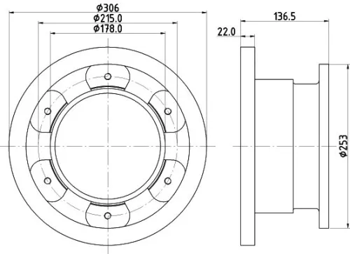 MINTEX MINTEX MDC2377 1x MINTEX MDC2377 Brake Disc 