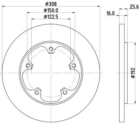 MINTEX MINTEX MDC2694 1x MINTEX MDC2694 Brake Disc 