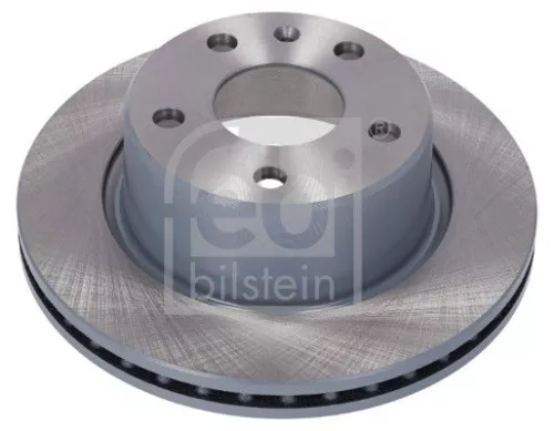 2x Febi Rear Internally Vented Brake Disc For Mg Mg 5