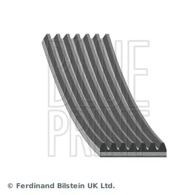 Blue Print V-ribbed Belt For Jaguar Land Rover Discovery Xk 8