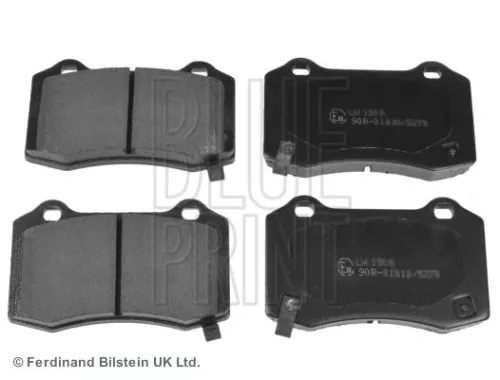 BLUE PRINT BLUE PRINT ADA104206 Blue Print Rear Brake Pad Set For Cadillac Chevrolet Chrysler Dodge J 