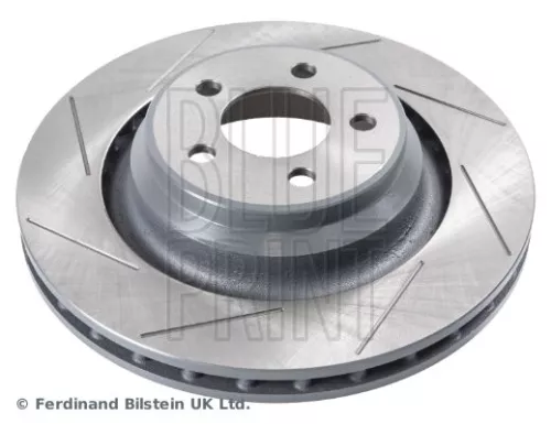2x BLUE Print Rear Internally Vented Brake Discs For Chrysler 300c