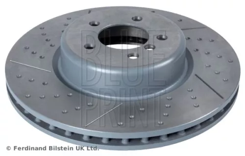 BLUE PRINT BLUE PRINT ADB114380 2x BLUE Print Front Perforated/vented Brake Discs For Bmw 1 2 3 4 
